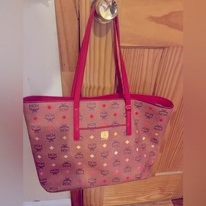 Authentic MCM Visetos Tote Bag